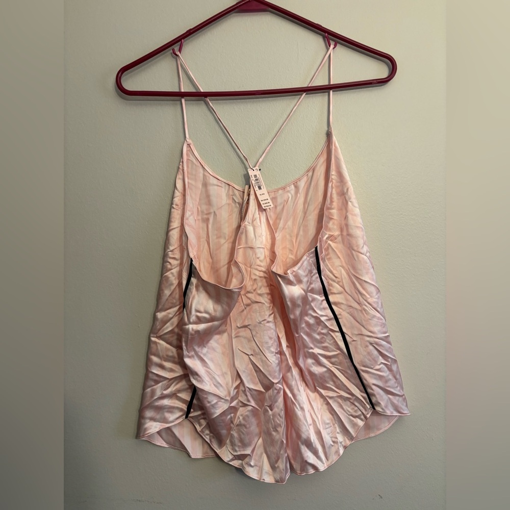 Victoria's Secret Light Pink Striped Camisole - Picture 2 of 4